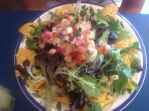 raw taco vegan gluten free dish at The Keykeeper's Pie Shop in Balaclava