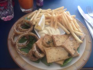 Fisherman's Day Off - vegan gluten free at The Keykeeper's Pie Shop in Balaclava