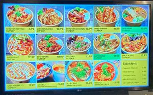 Wall menu at Anytime Kitchen in New York City