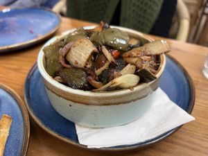 Roasted vegetables   at Opa Taverna in West Chester