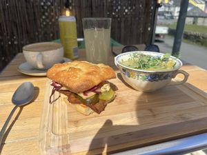   at Bae Borth Deli Bar in Porthmadog