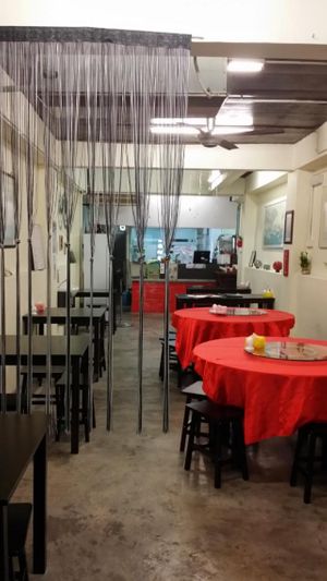 Cool deco n cozy environment. at Restoran Vegetarian Life Style in Penang