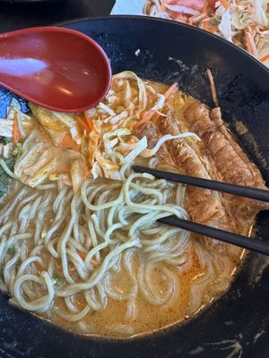 Curry ramen  at Basil Vegan Thai & Sushi in Las Vegas