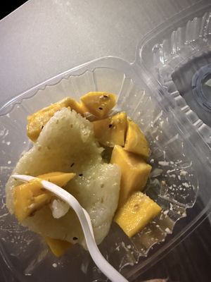 Mango sticky  at Basil Vegan Thai & Sushi in Las Vegas