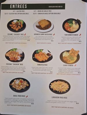  at Basil Vegan Thai & Sushi in Las Vegas