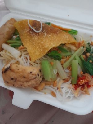 My take away Bun Xao chay at Bun Xao Chay Ngon  in Ho Chi Minh City