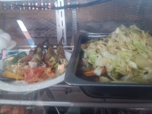 Vegan salad and chop suey at Idol Restaurant  in Odiongan