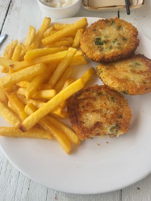 Falafel at Bamboo Jam Restaurant in Preah Sihanouk