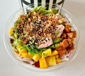 Custom large poké bowl  at Poke & Co - BCT in Dubai