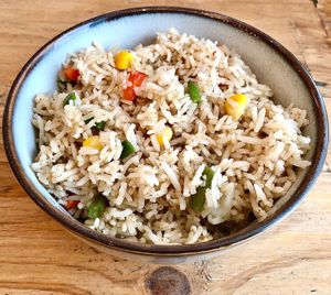 Fried rice  at Baker's Kitchen Destination Restaurant in Dubai