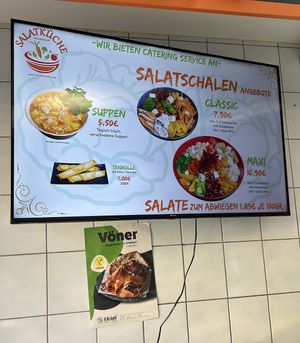 Suppen, Salate, Vöner  at Salatküche am Schwarzer Bär in Hannover