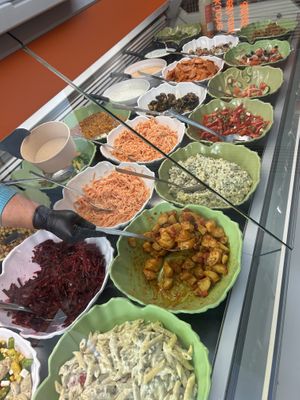 Viel Auswahl  at Salatküche am Schwarzer Bär in Hannover