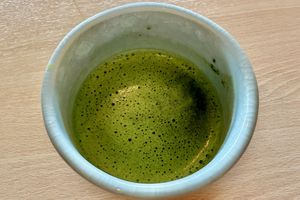 Fujisan matcha  at Vegan Sushi Kyoto in Kyoto