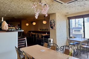 Dining roomm  at Vegan Sushi Kyoto in Kyoto