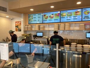 Assembly line counter at Avo in New York City