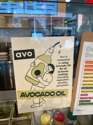 Everything here is avocado based at Avo in New York City