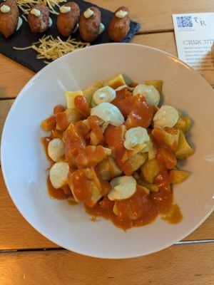 Papas Bravas at La Granada in Sevilla