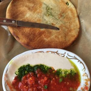 Khatchapouri imroli at Nanuchka in Tel Aviv