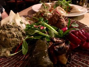 amazing vegan at Nanuchka in Tel Aviv