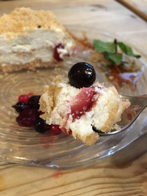 Cheesecake  at Nanuchka in Tel Aviv