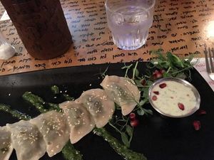 Dumplings, January 2016 at Nanuchka in Tel Aviv
