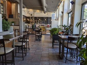 interior at Resto Vego in Montreal