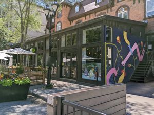 exterior at Resto Vego in Montreal