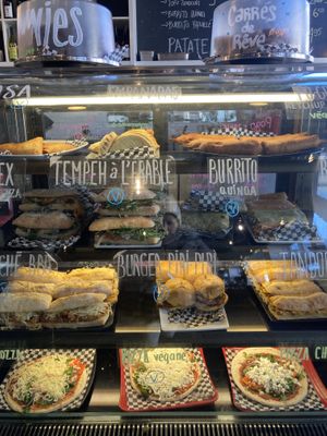 Sandwiches  at Resto Vego in Montreal