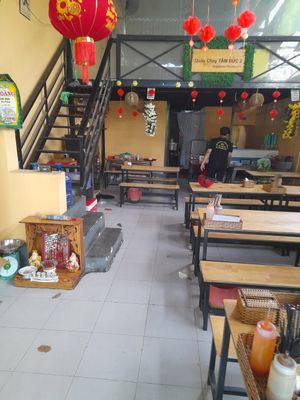 Inside dining area at Quán Chay Tâm Đức 2 in Ho Chi Minh City