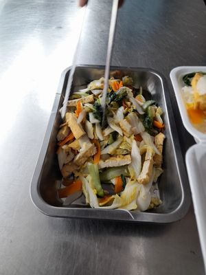 Com chay selection. Limited amount at Cơm chay Từ Tam in Ho Chi Minh City