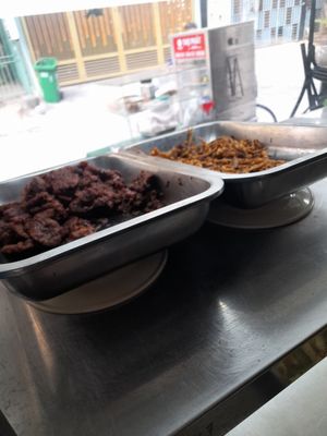 Com chay selection at Cơm chay Từ Tam in Ho Chi Minh City