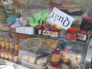 The stall facing the street at Hủ Tiếu Chay Thiên Duyên in Ho Chi Minh City
