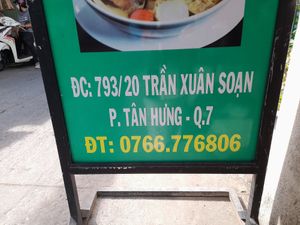 Address at Hủ Tiếu Chay Thiên Duyên in Ho Chi Minh City