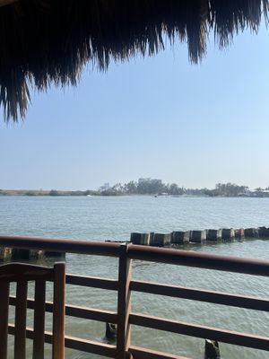 View from restaurantt  at Restaurante El Canda in Veracruz