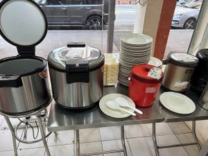 Take rice and soup here at Restaurant Green Veggie 绿素  in Kuala Lumpur