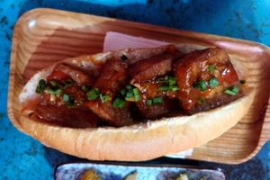 Tofu at bánh mì 911 in Lao Cai