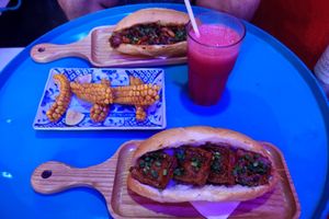 Banh Mi emergency 😉😋 at bánh mì 911 in Lao Cai