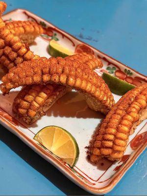 Corn Ribs. at bánh mì 911 in Lao Cai