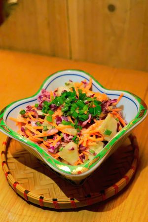 Fresh Coleslaw. at bánh mì 911 in Lao Cai
