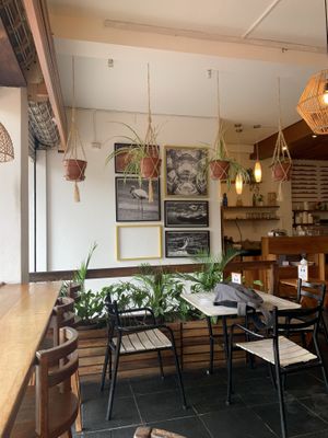 Plus it’s just a super cute space.   at Galapagos Deli in Puerto Ayora