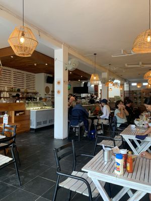 Really friendly staff with ok English if you need it  at Galapagos Deli in Puerto Ayora