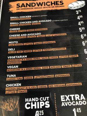 Sandwiches at Galapagos Deli in Puerto Ayora