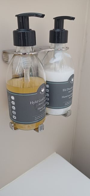 Lovely vegan toiletries at Gorllan in Eglwyswrw