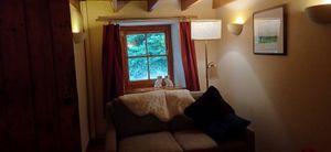 Cosy living room at Gorllan in Eglwyswrw