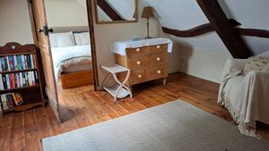 Attic dressing area at Gorllan in Eglwyswrw