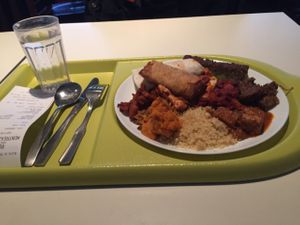 food at Resto Vego - McGill College in Montreal