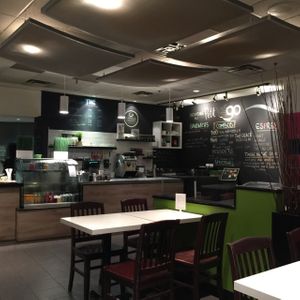 menu board  at Resto Vego - McGill College in Montreal