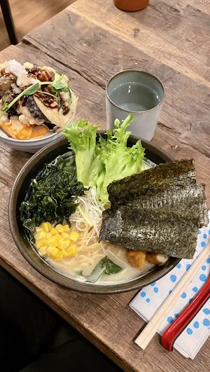 Vegan ramen 🌱  at Ravintola Kamome in Helsinki