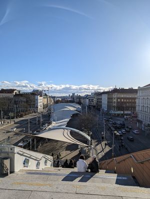 View at Oben in Vienna