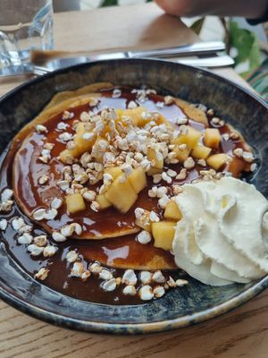 Pancakes at Oben in Vienna